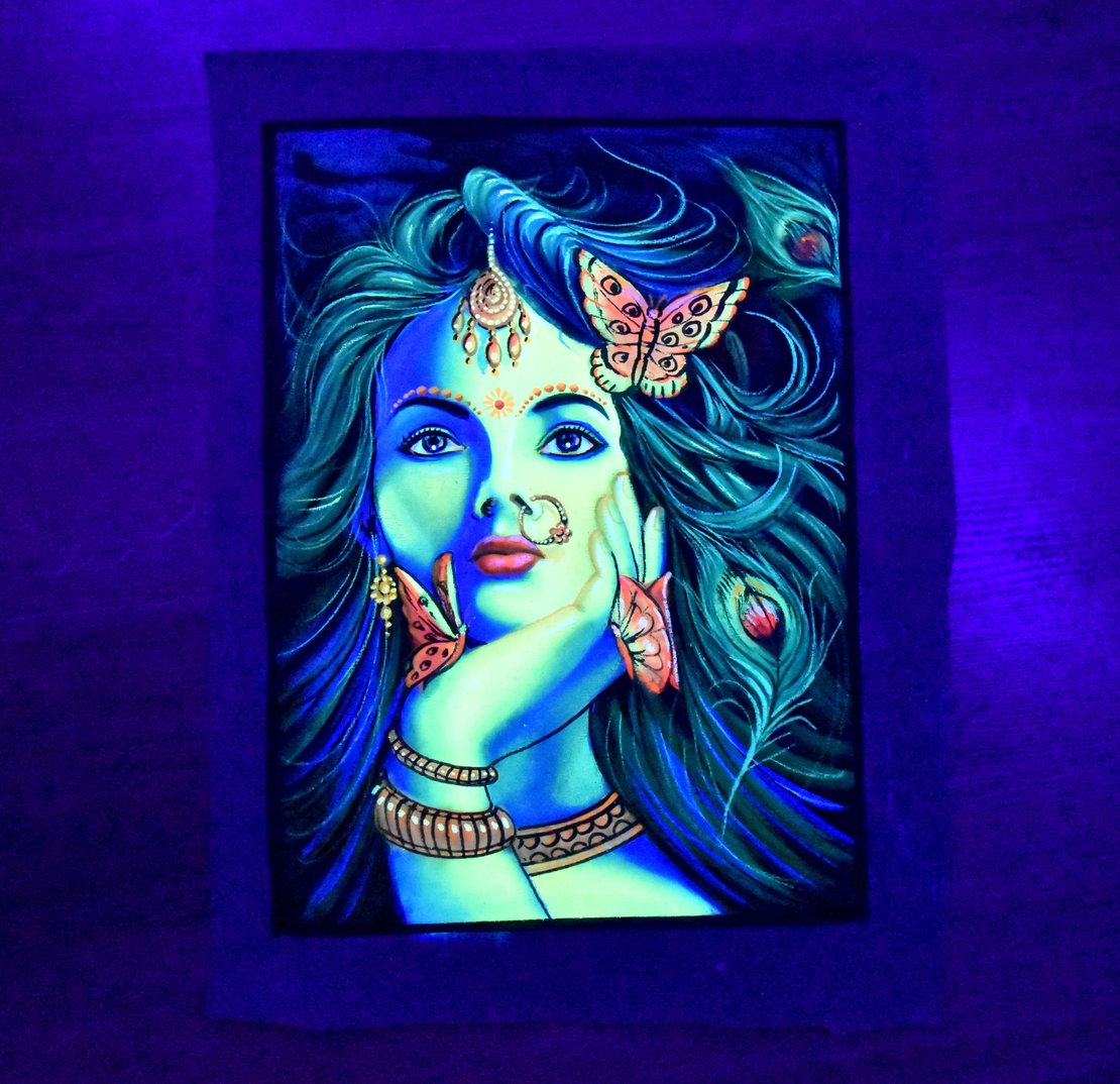 Hanmade UV LED Painting 