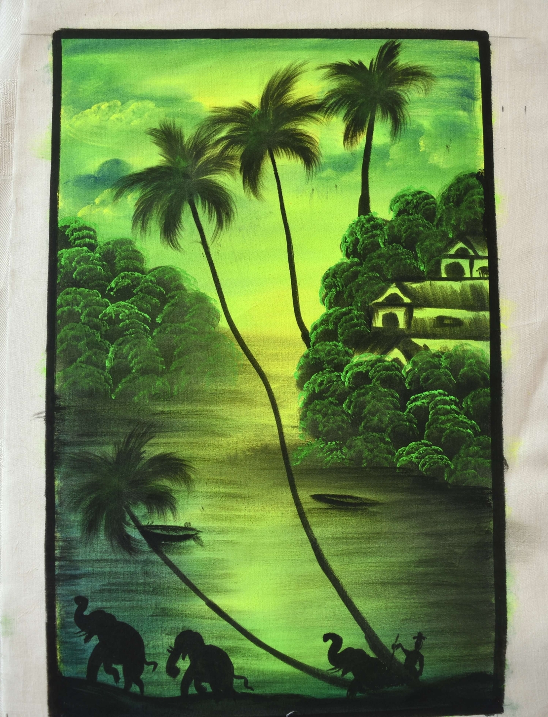 Hanmade UV LED Painting 