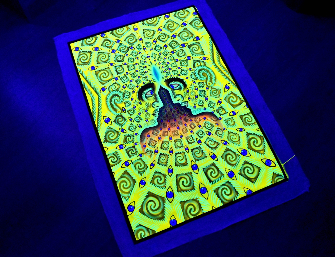Hanmade UV LED Painting 