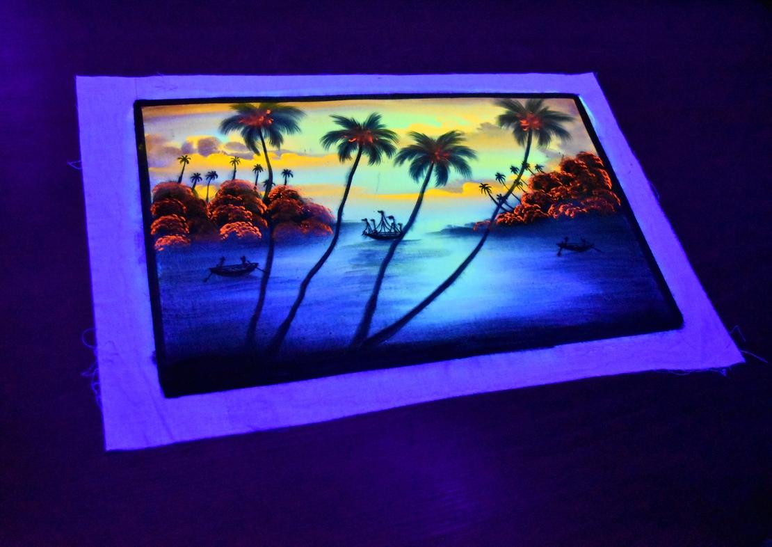 Hanmade UV LED Painting 