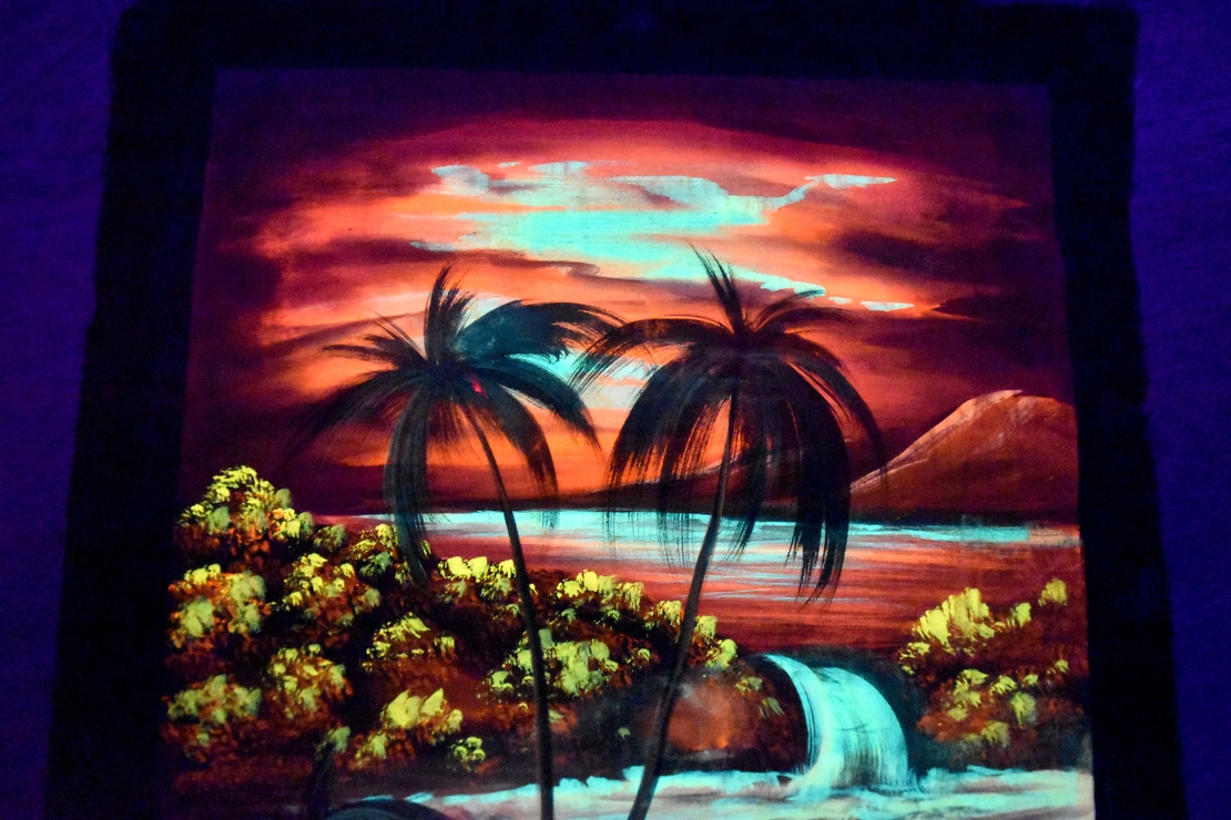 Hanmade UV LED Painting 