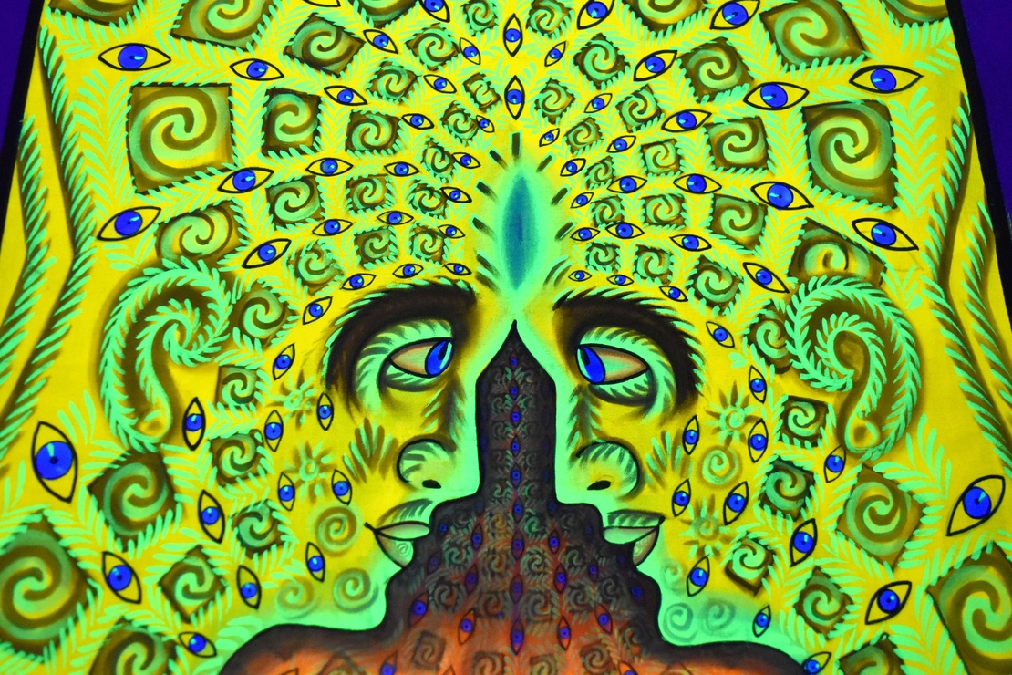 Hanmade UV LED Painting 