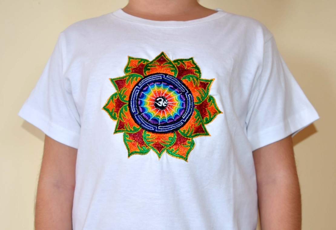 Lotus with OM T-shirt for Kids - Copy 1
