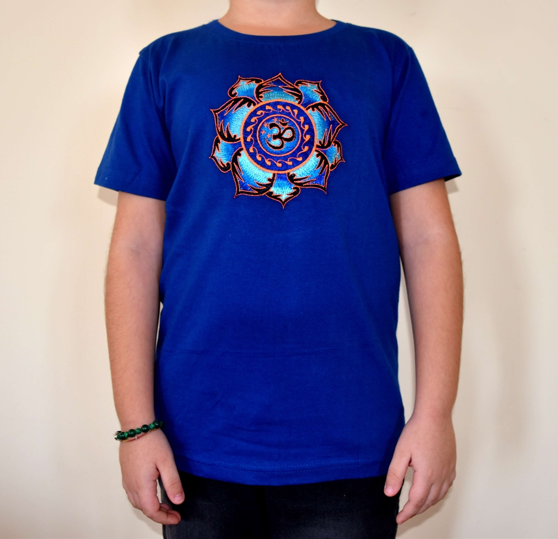 Lotus with OM T-shirt for Kids