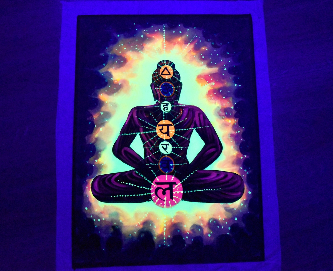Hanmade UV LED Painting 