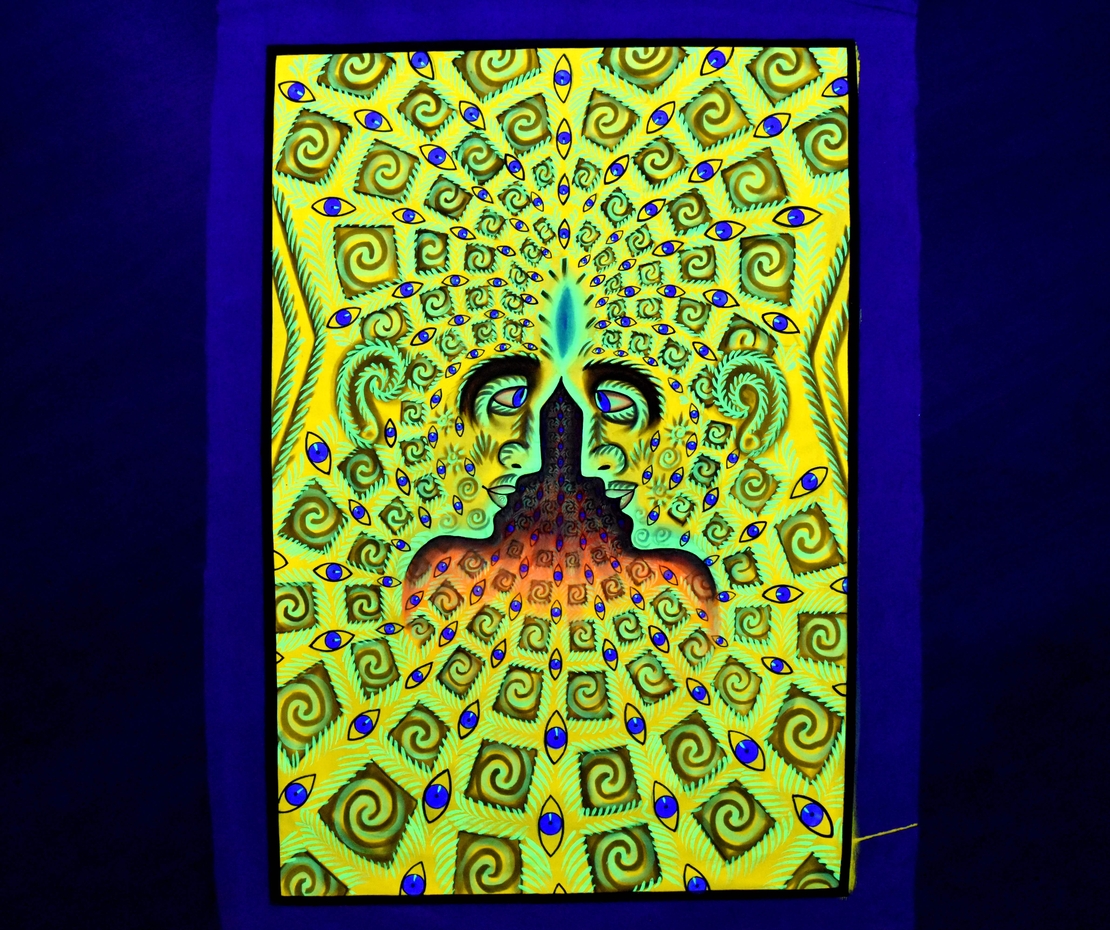 Hanmade UV LED Painting 