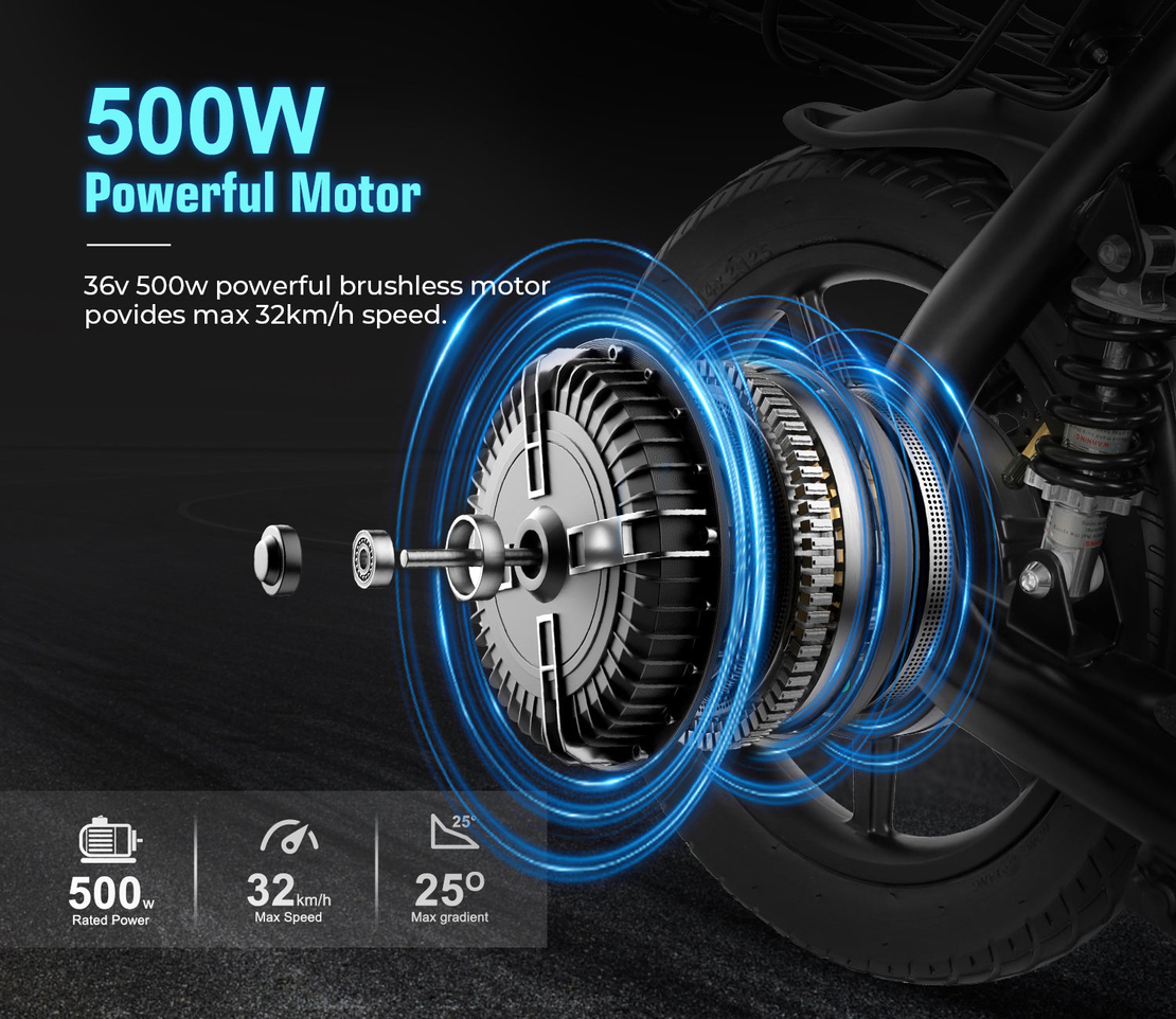 Електрически скутер Samebike SM-C02