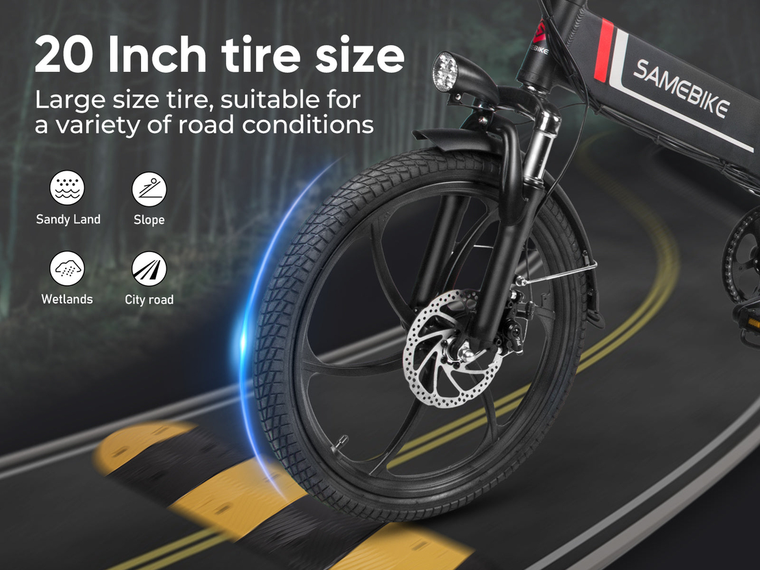 Електрически велосипед Samebike 20LVXD30