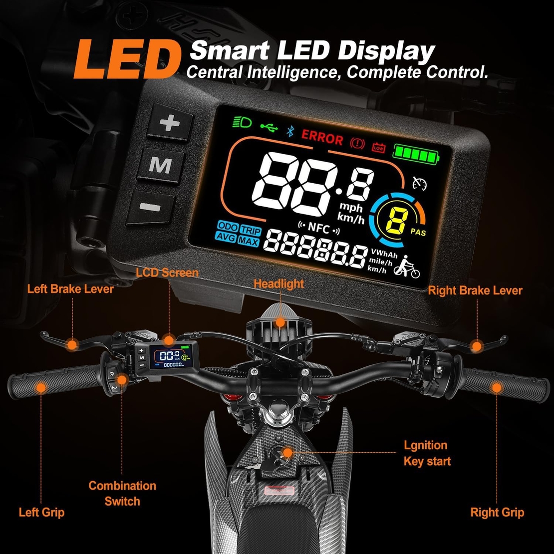 Електрически Pit Bike Valtinsu EM-5