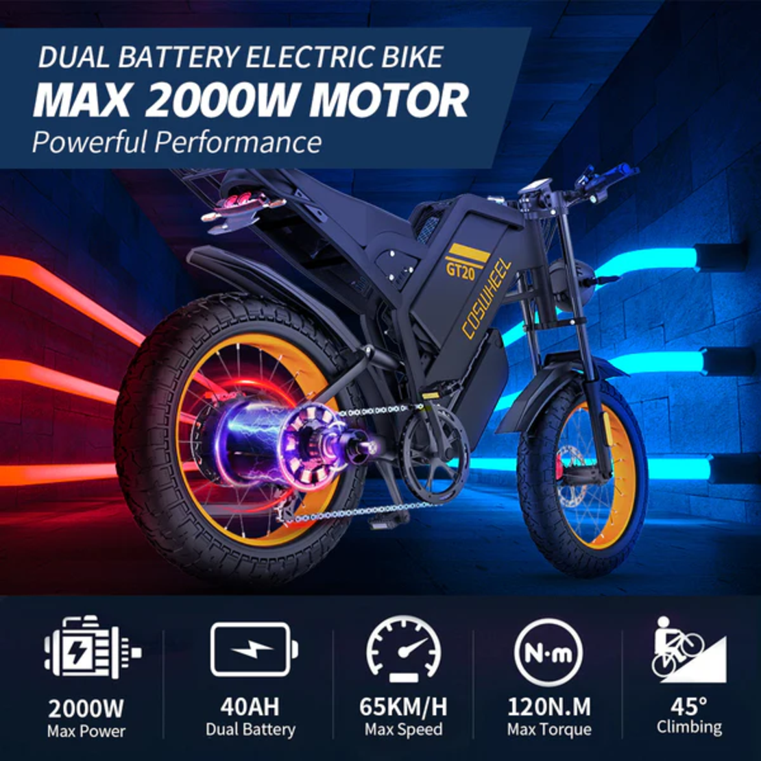 Електрически велосипед Coswheel GT20 MAX