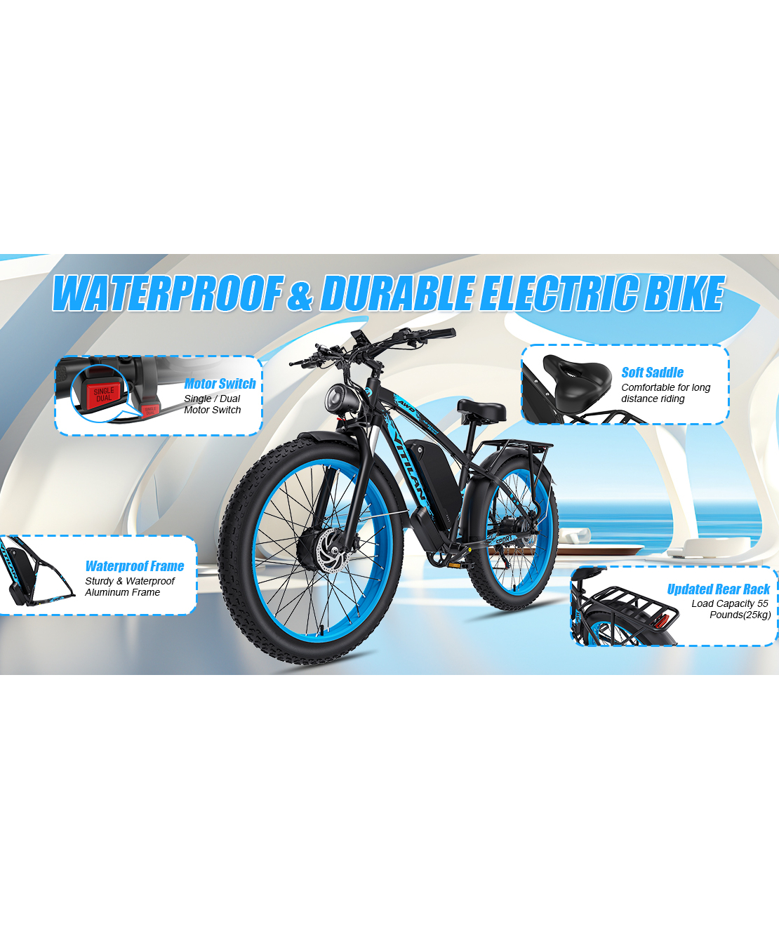 Електрически велосипед Vitilan H5