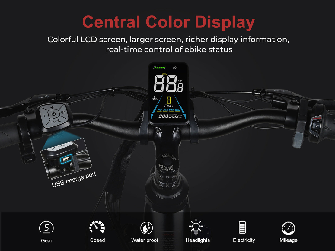 Електрически велосипед Samebike RS-A01 Pro