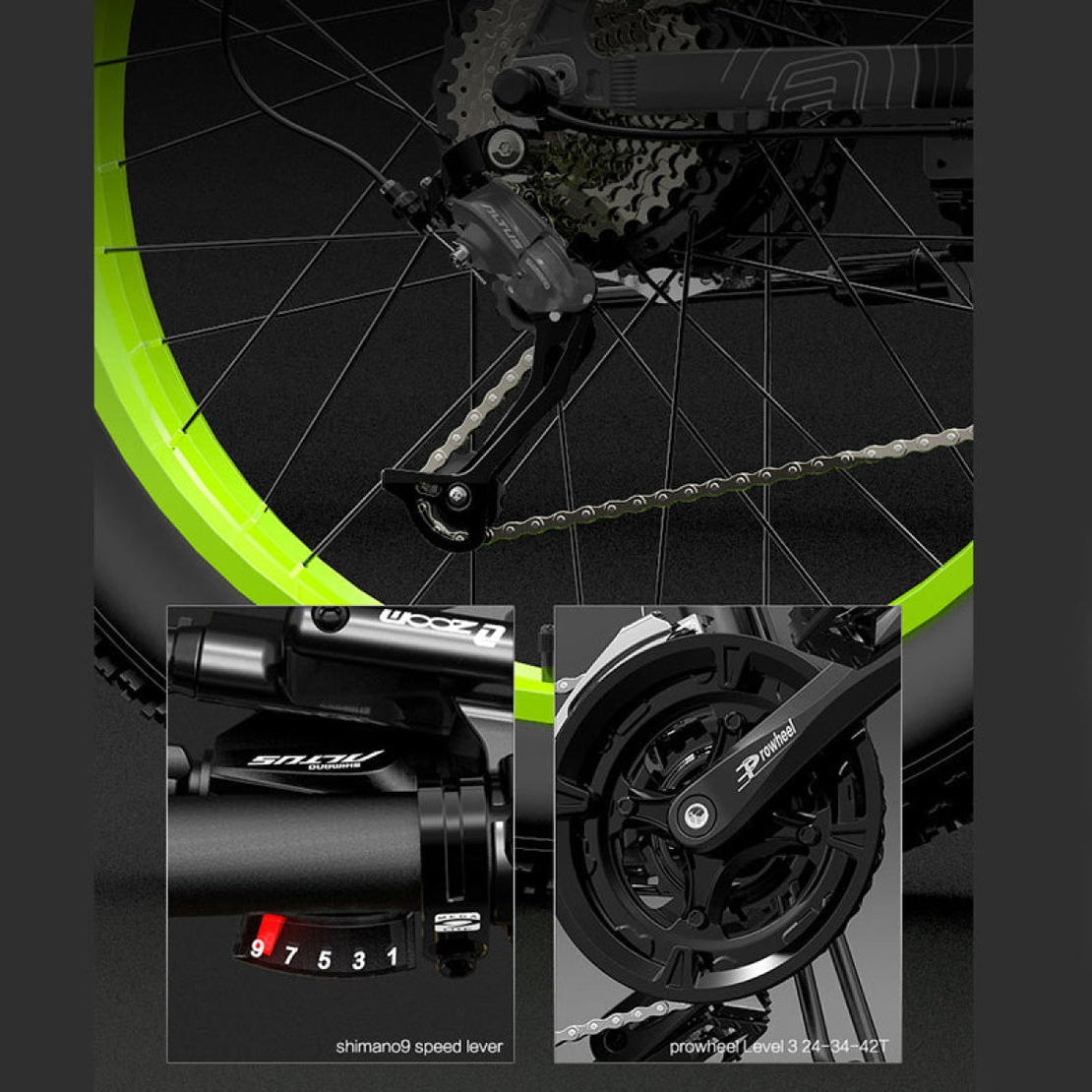 Електрически велосипед Lankeleisi XT 750 Plus