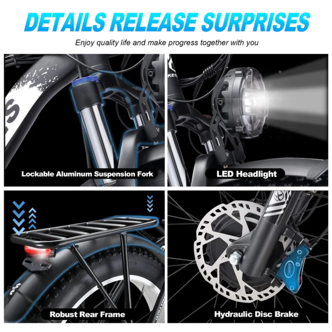 Електрически велосипед Keteles K800 2x1000W