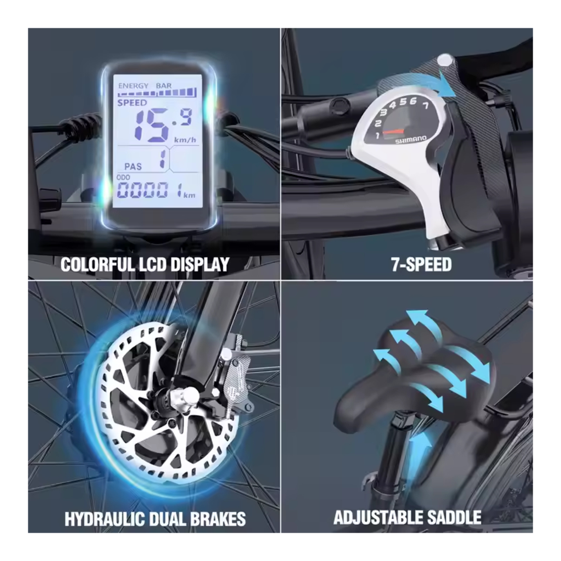 Електрически велосипед Ridstar E26 Pro