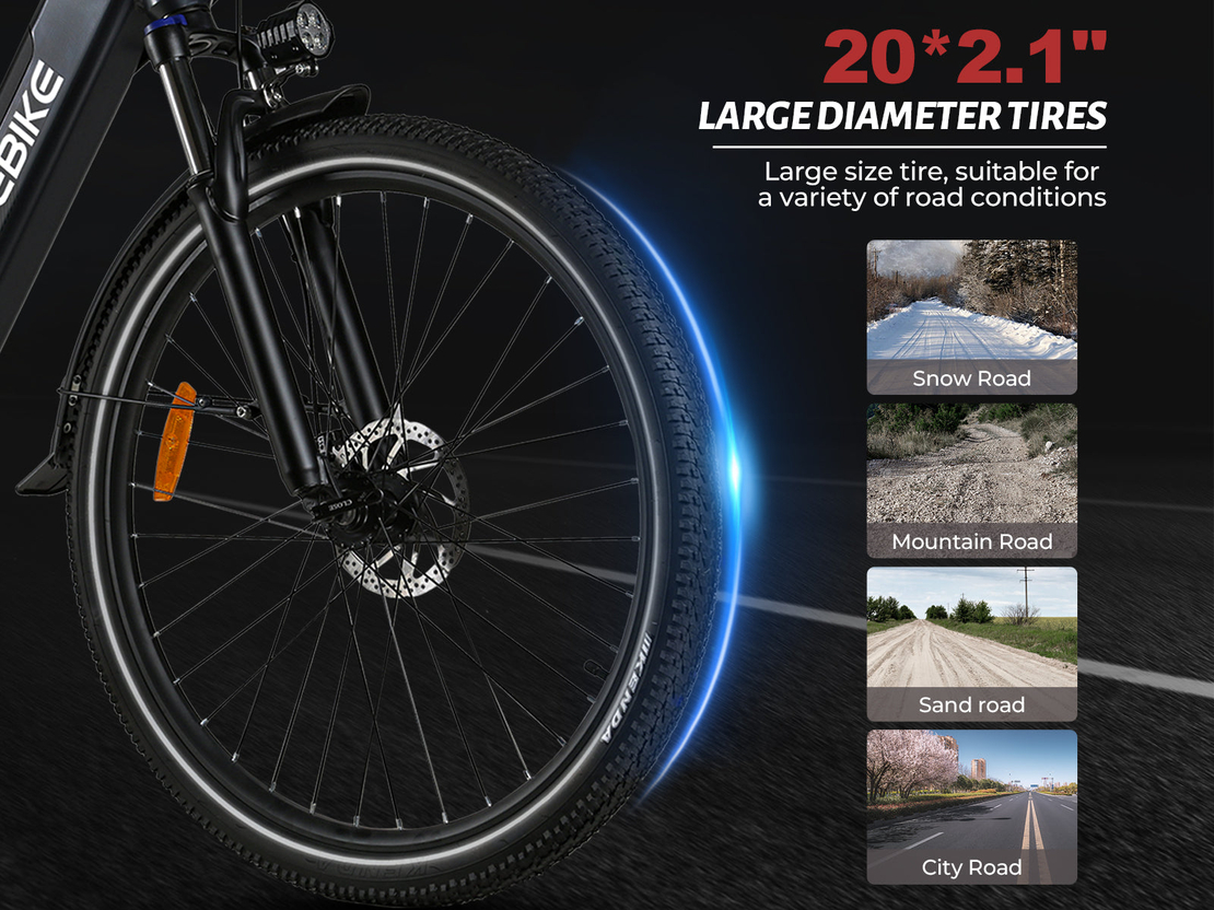 Електрически велосипед Samebike RS-A01 Pro