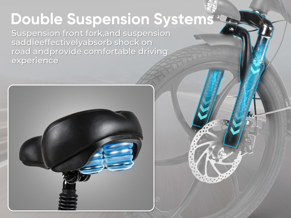 Електрически велосипед Samebike 20LVXD30