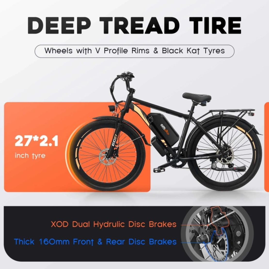 Електрически велосипед Emoko EC27