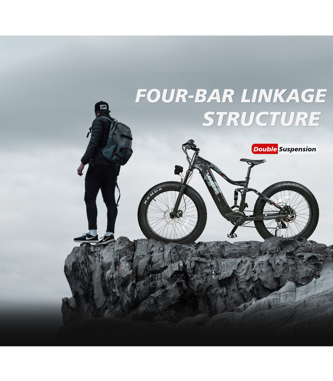 Електрически велосипед Samebike RS-A08