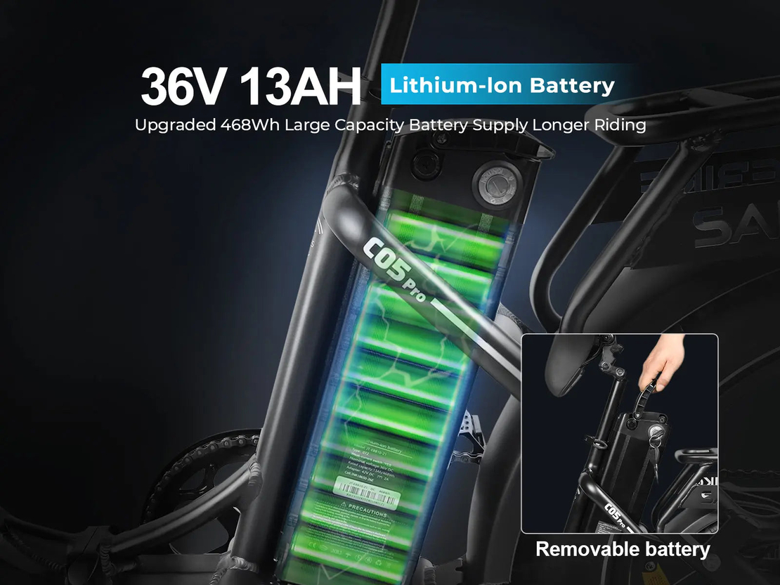 Електрически велосипед Samebike C05 Pro