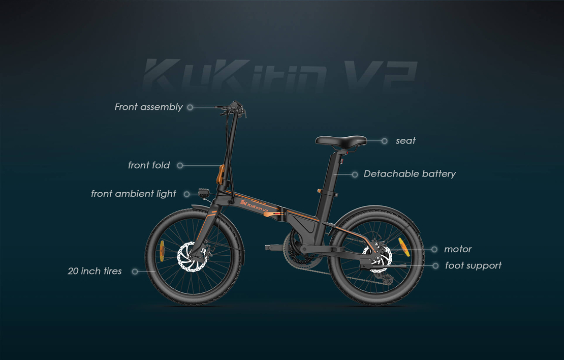 Електрическi Велосипед Kukirin V2