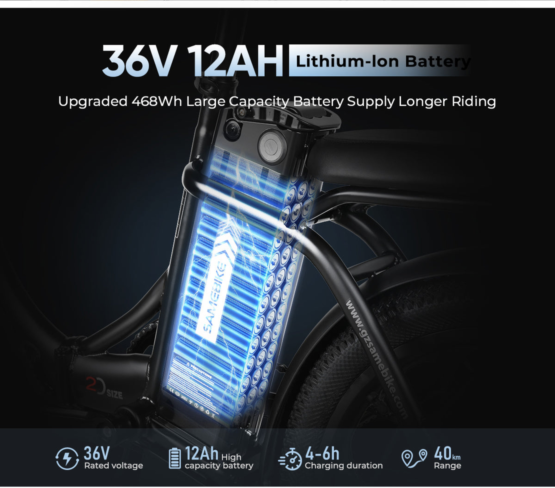 Електрически велосипед Samebike CY20