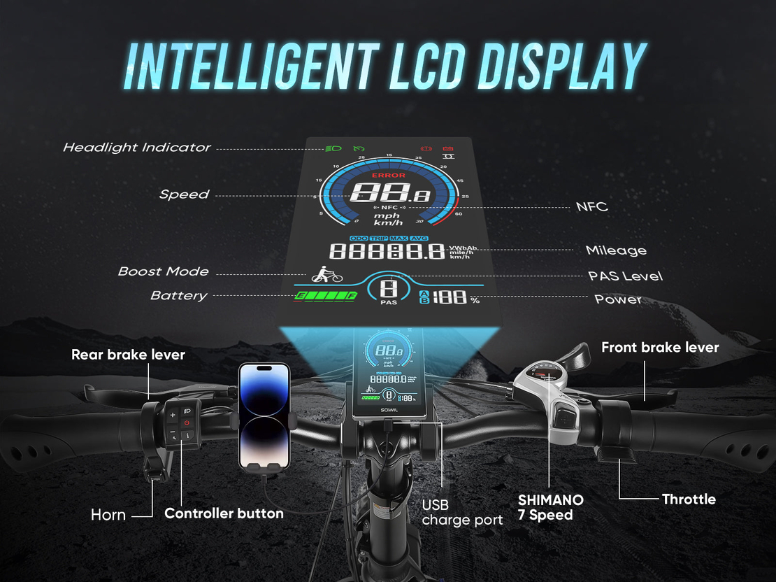 Електрически велосипед Samebike LOTDM200-II