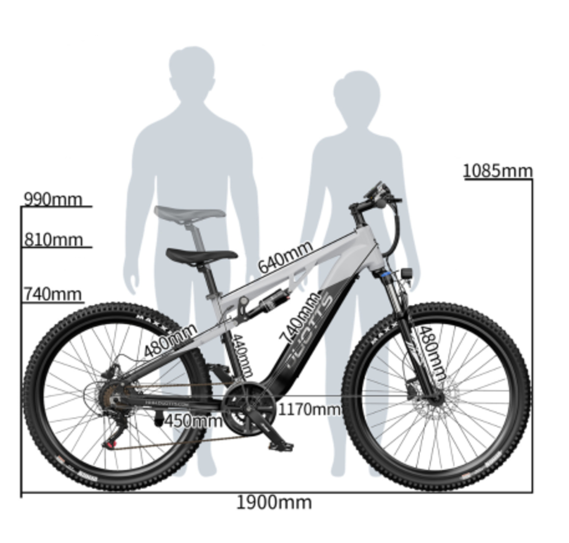 Електрически велосипед Duotts Е29