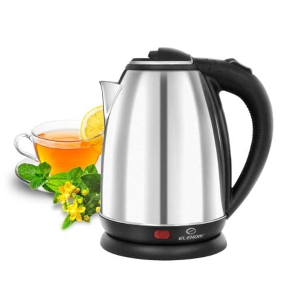 Електрическа кана ЕК-202, 1,8 L, 1500W, Бързо загряваща, Инокс