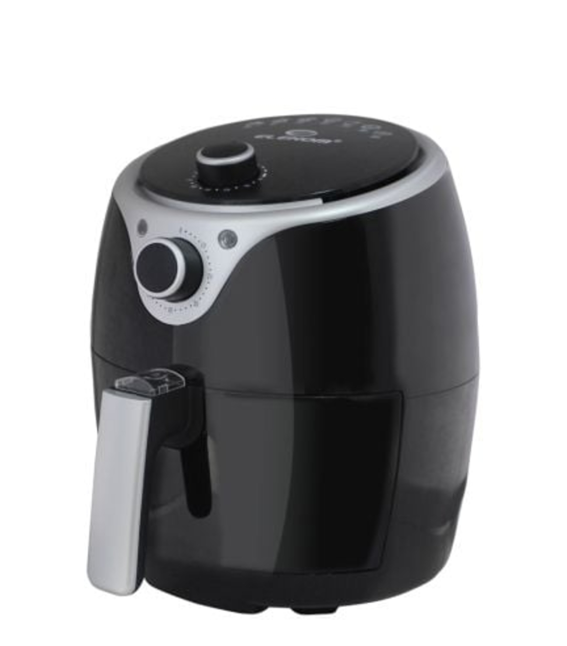 Еър фрайер EK-20126, 1200W, Вместимост на кошницата 2,6 L, Терморегулатор 80-200°С