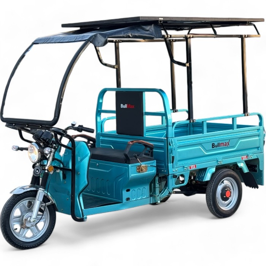 Селскостопанска Електрическа соларна карго триколка Bullmax S-800 | 2000W, 60V, 50AH
