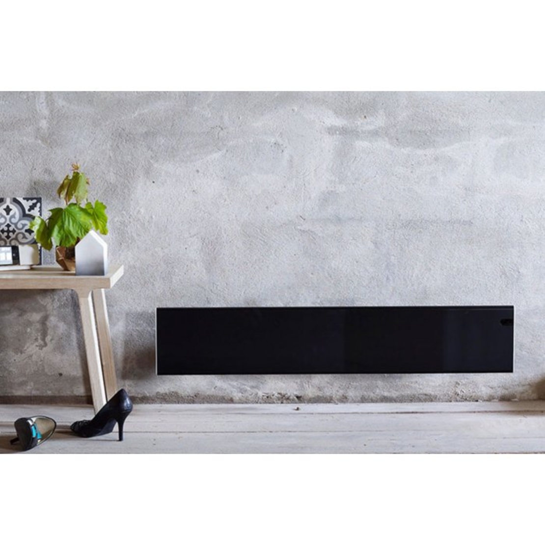 Конвектор ADAX NEO BASIC NL 08 KDT BLACK, 800W, Дигитален програмируем термостат