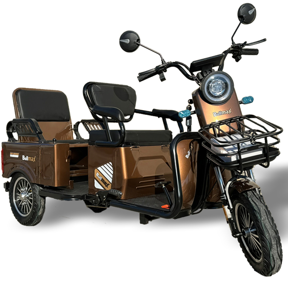 Електрическа триколка Bullmax А10 Карго | 1500W, 48V/20Ah, 2025