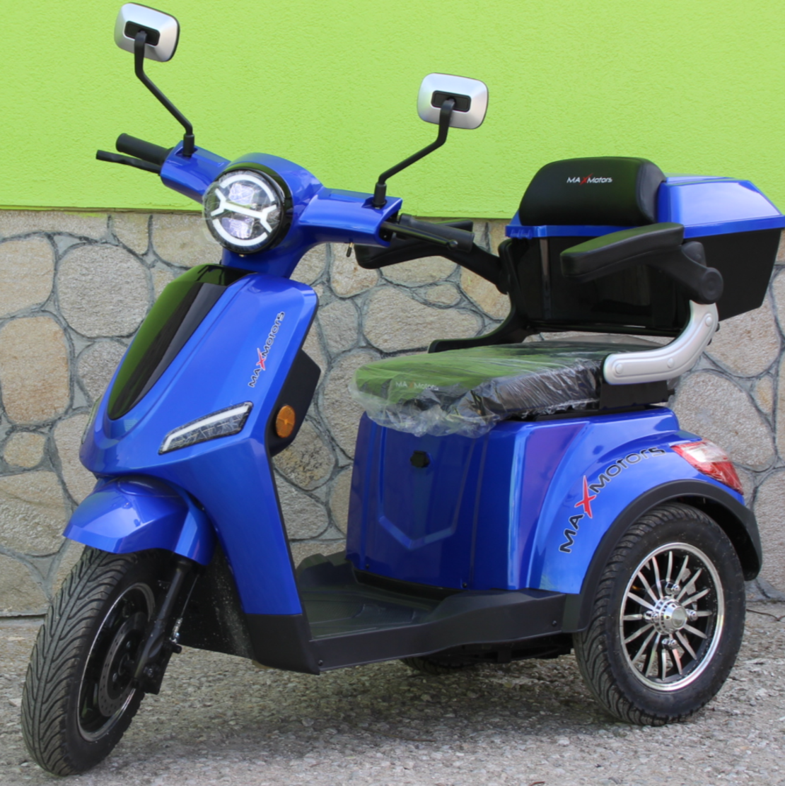 Електрическа Фамозна триколка MaXmotors FM1 1500W – BLUE