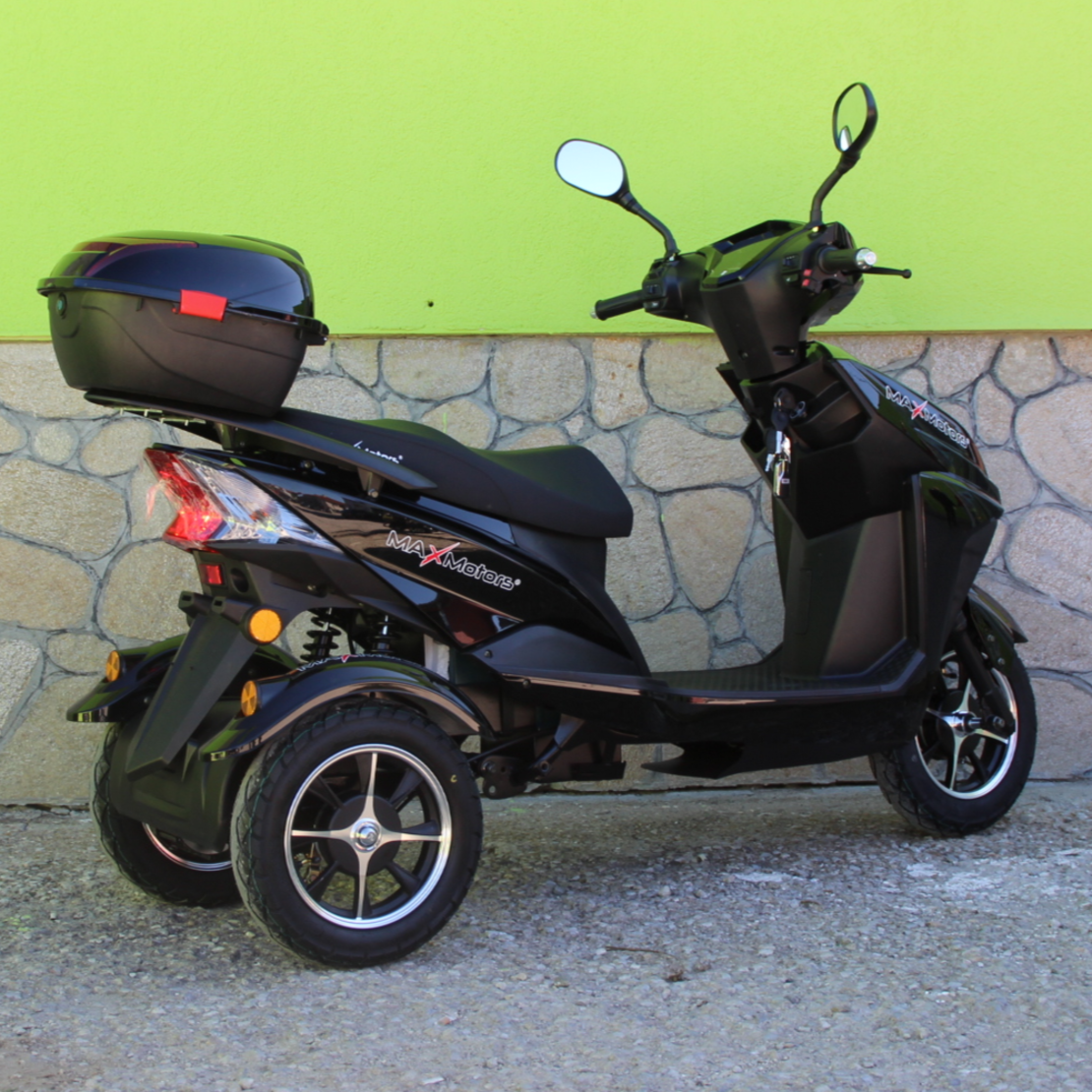 ЕЛЕКТРИЧЕСКА ТРИКОЛКА-СКУТЕР MAX SPORT 1500W BLACK