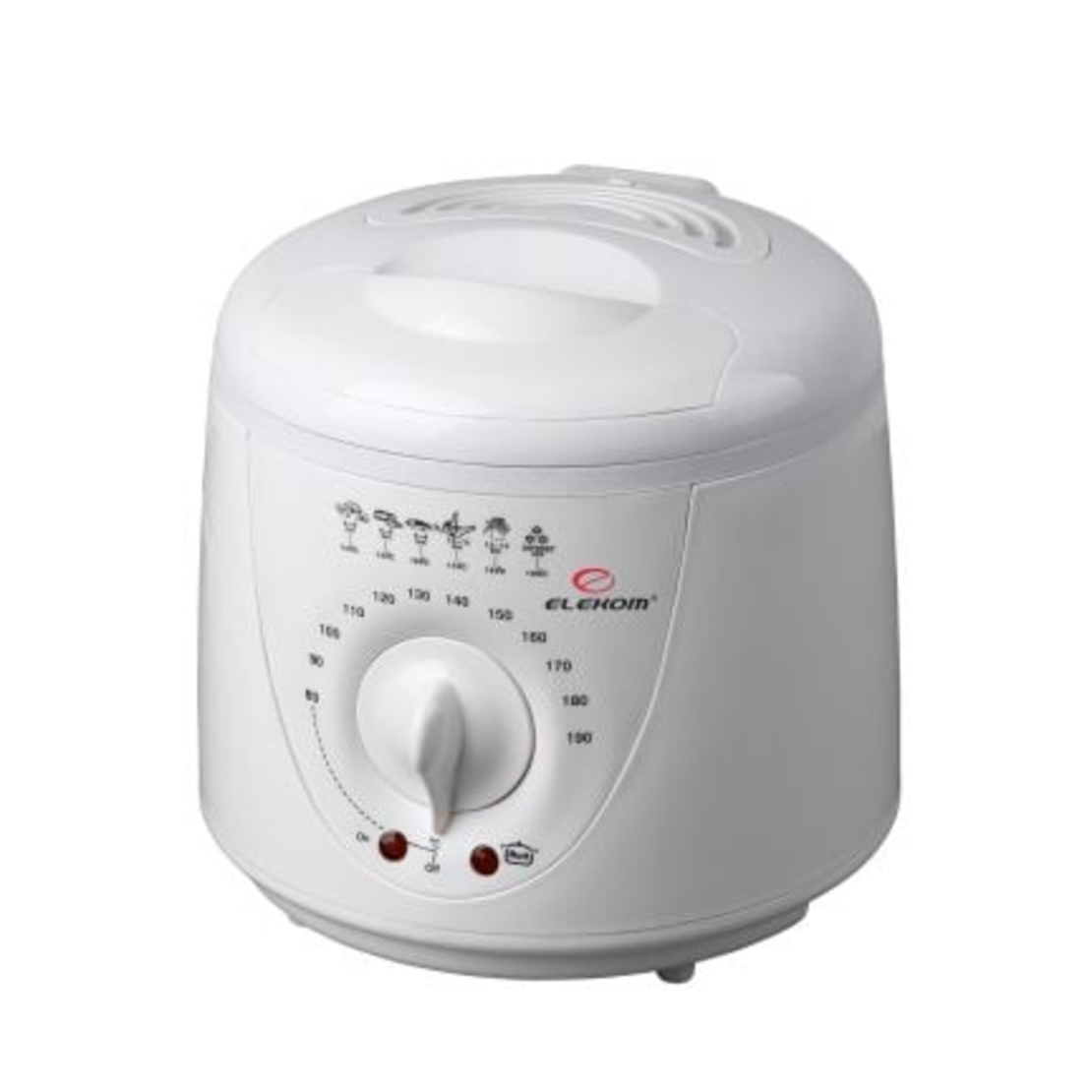 Фритюрник ЕК-803, 1,0 Литър, 950W, Кошница с дръжка, Терморегулатор 80-190°С