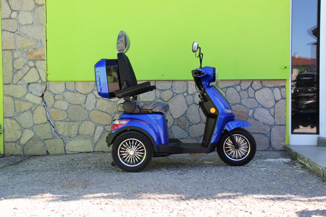 Електрическа триколка Max Motors FM2 PRO 1800W, 25Ah, Blue