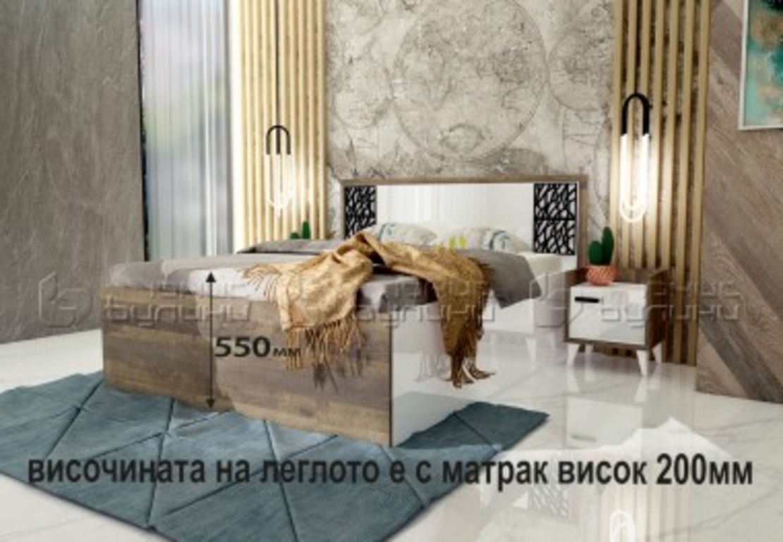 Спален комплект Сахара