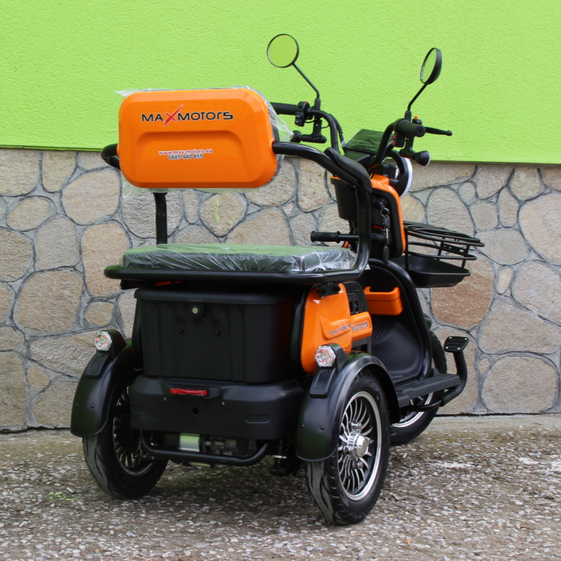 Уникална Триместна Триколка MaxMotors X1 NEW