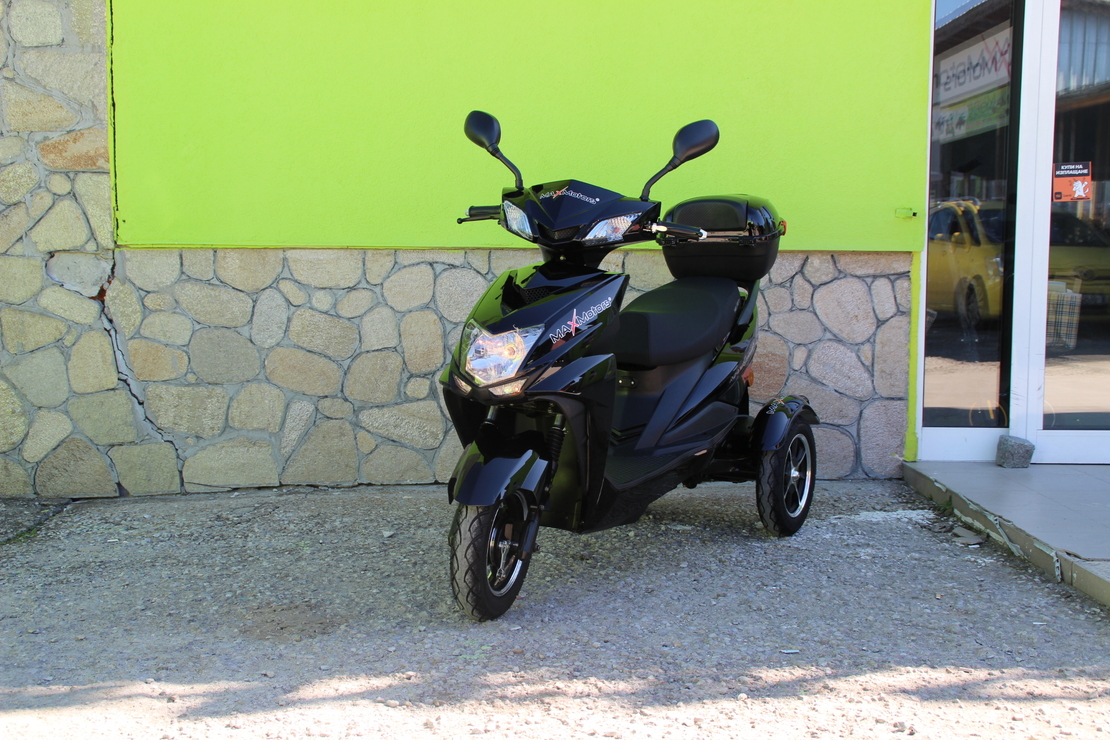 ЕЛЕКТРИЧЕСКА ТРИКОЛКА-СКУТЕР MAX SPORT 1500W BLACK