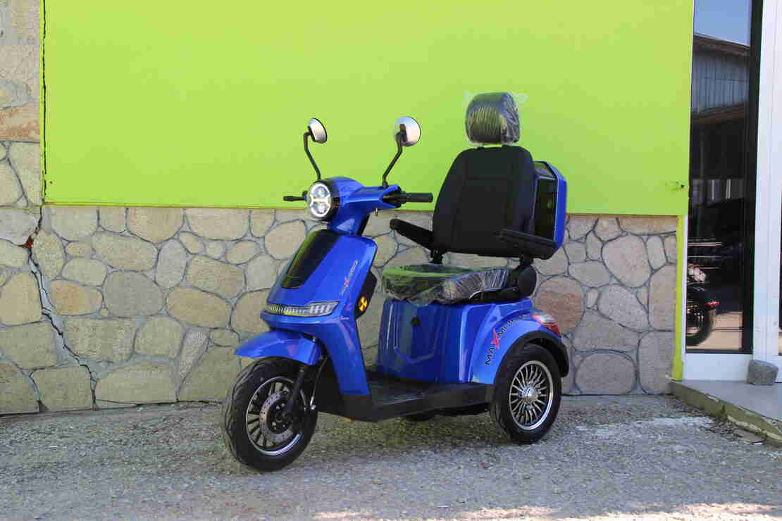 Електрическа триколка Max Motors FM2 PRO 1800W, 25Ah, Blue