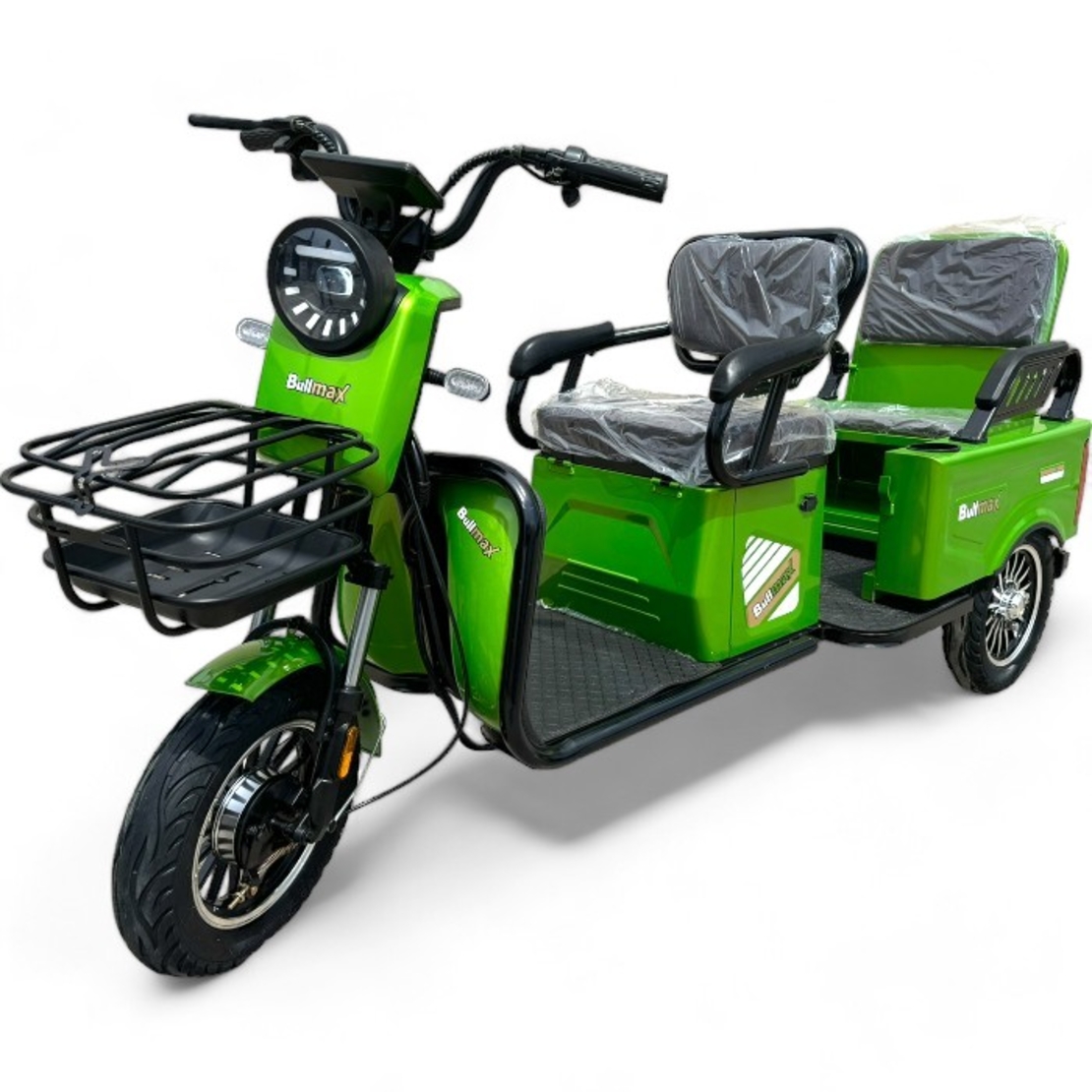 Електрическа триколка Bullmax А10 Карго | 1500W, 48V/20Ah, 2025
