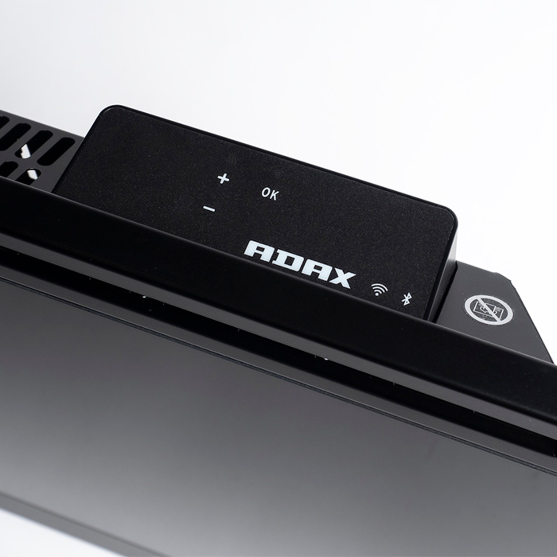 Конвектор ADAX IVER H 10 KWT BLACK WiFi, 1000W, Дигитален програмируем термостат