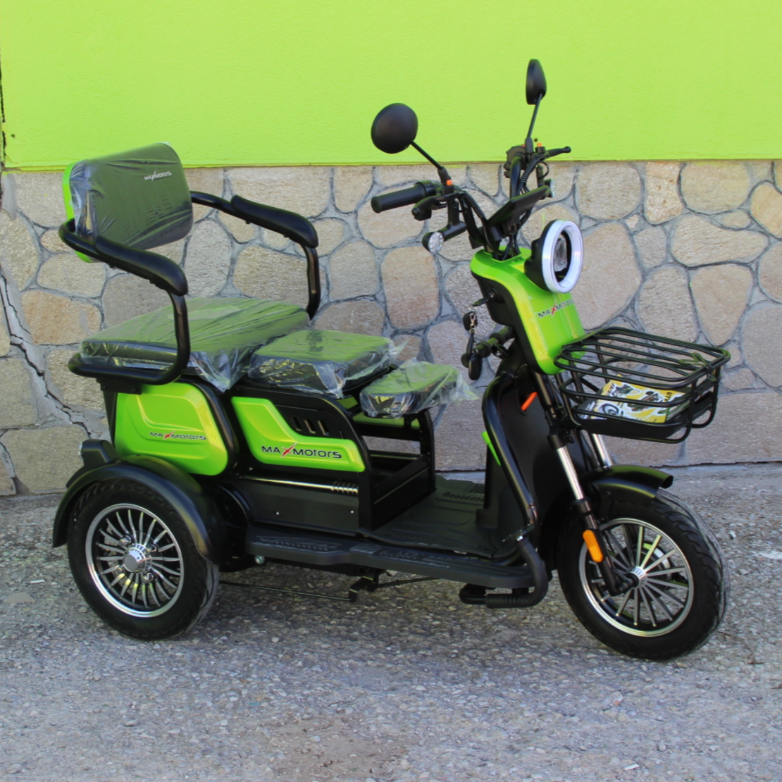 Уникална Триместна Триколка MaxMotors X1 NEW Модел