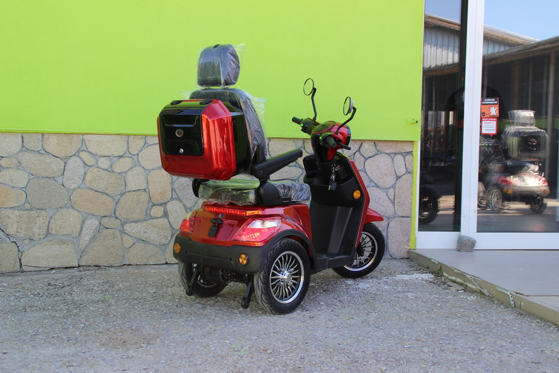Електрическа триколка Max Motors FM2 PRO 1800W, 25Ah, RED