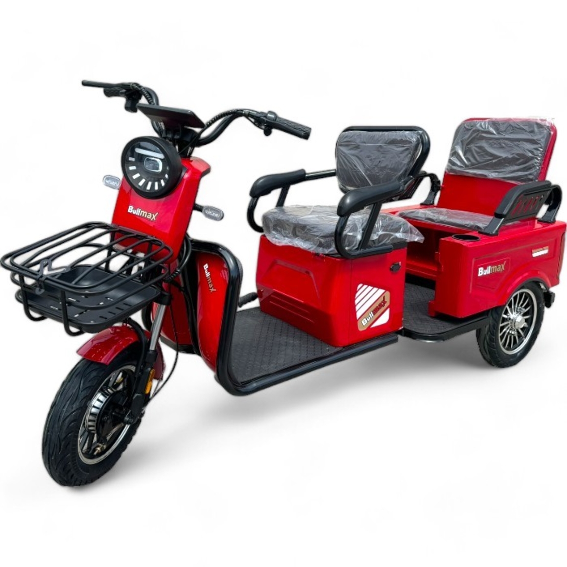 Електрическа триколка Bullmax А10 Карго | 1500W, 48V/20Ah, 2025