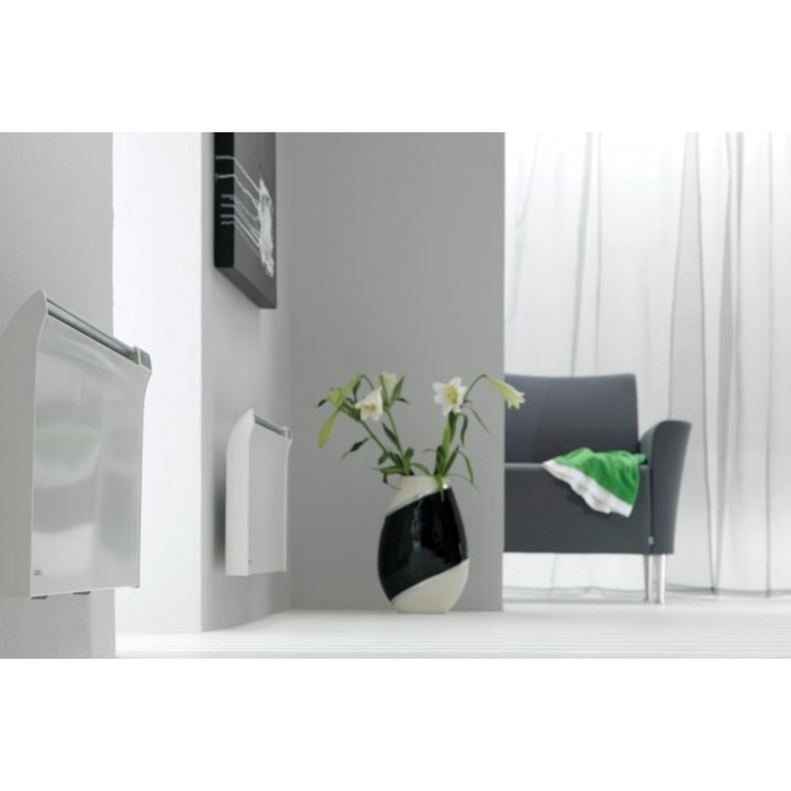 Конвектор ADAX GLAMOX TPA 08 DT2, 800W, Дигитален програмируем термостат