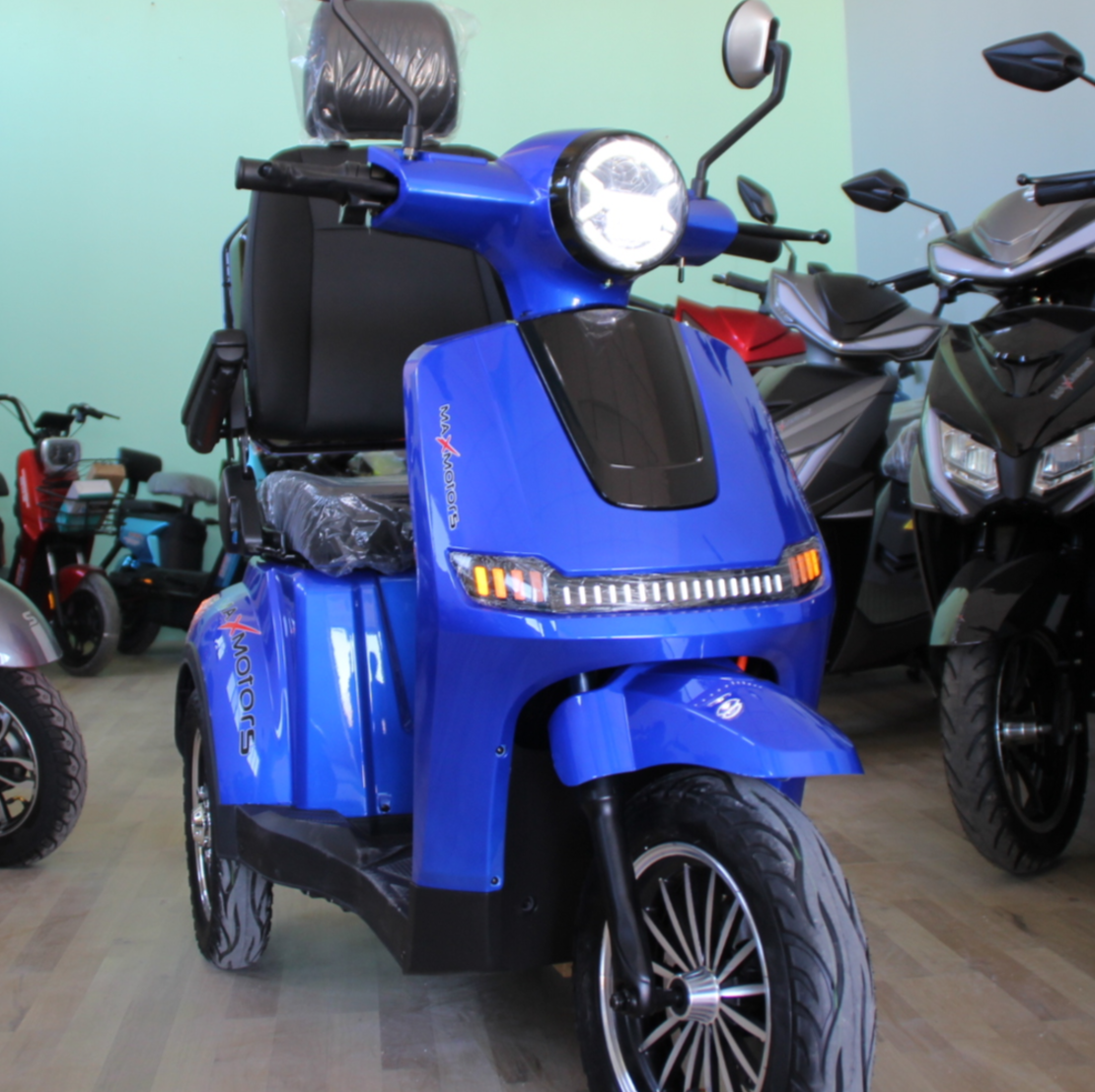 Електрическа триколка Max Motors FM2 PRO 1800W, 25Ah, Blue