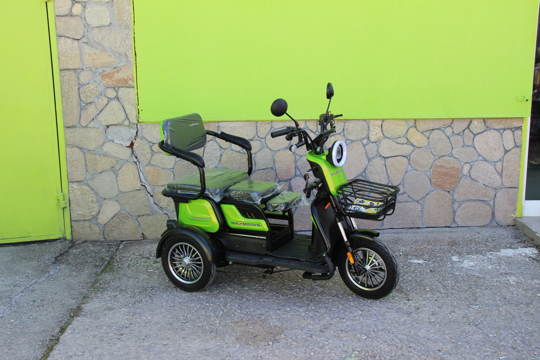 Уникална Триместна Триколка MaxMotors X1 NEW Модел