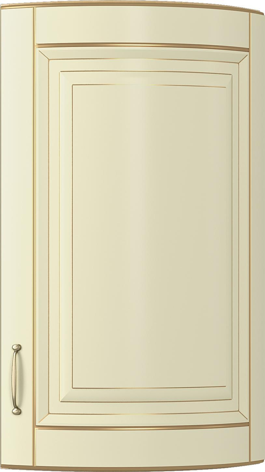 Горен шкаф заоблен В30 VANILLA